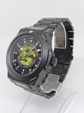 Hydrogen Sportivo Camo HW324209 Men's 42mm Automatic [NH38A] Black S/Steel Watch